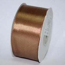 25SZS77 - 25mm-es szatén szalag – kávé barna 77.