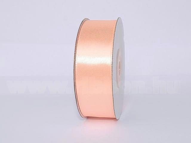 40SZS18 - 40mm-es szatén szalag – barack 18.