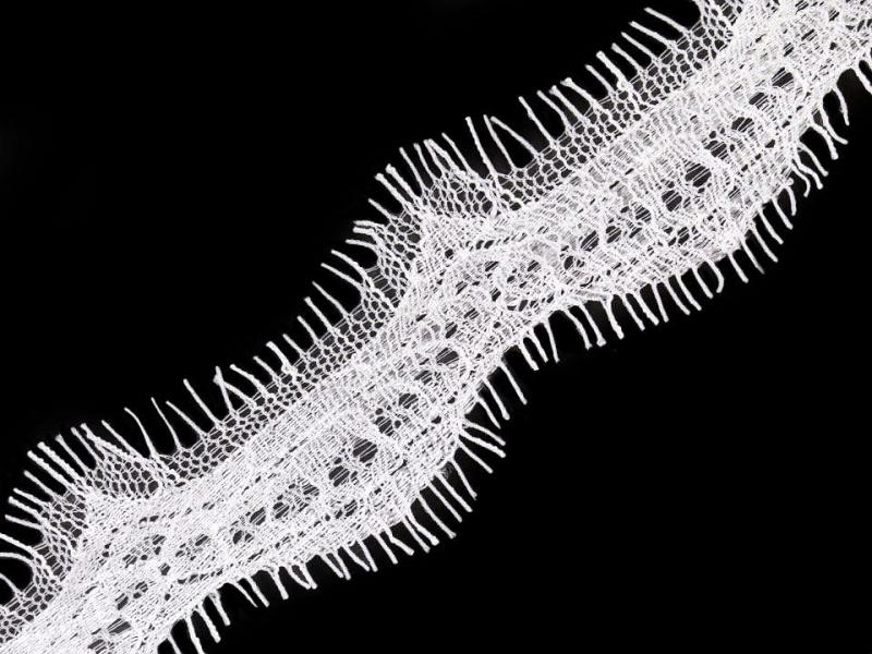 45SCS39 - 3m-es Törtfehér francia csipke 45mm