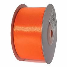 50SZS09 - 50mm-es szatén szalag – élénk narancs 9.