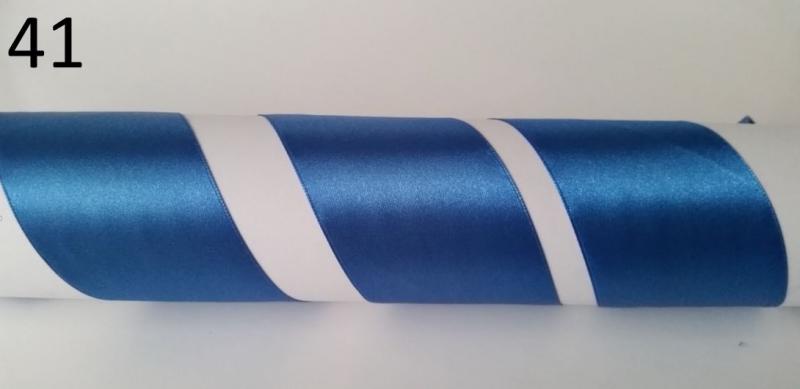 50SZS41 - 50mm-es szatén szalag – középkék 41.