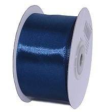 50SZS43 - 50mm-es szatén szalag – sötétkék 43.