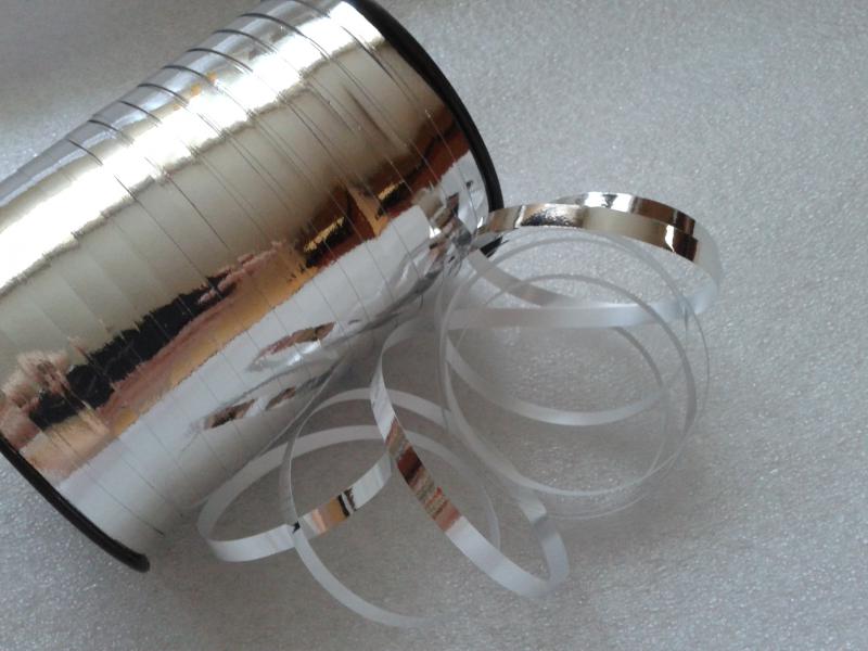 5mm-es behúzható szalag - ezüst metál