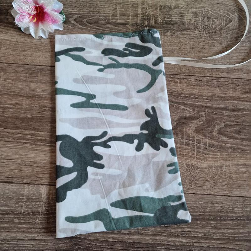 DCS56B - Városi terepmintás bor és pezsgőtartó textil ajándéktasak, zsák  - Urban Camouflage