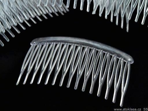 ESKÜVŐ HAD02 - Műanyag hajfésű 80x45mm