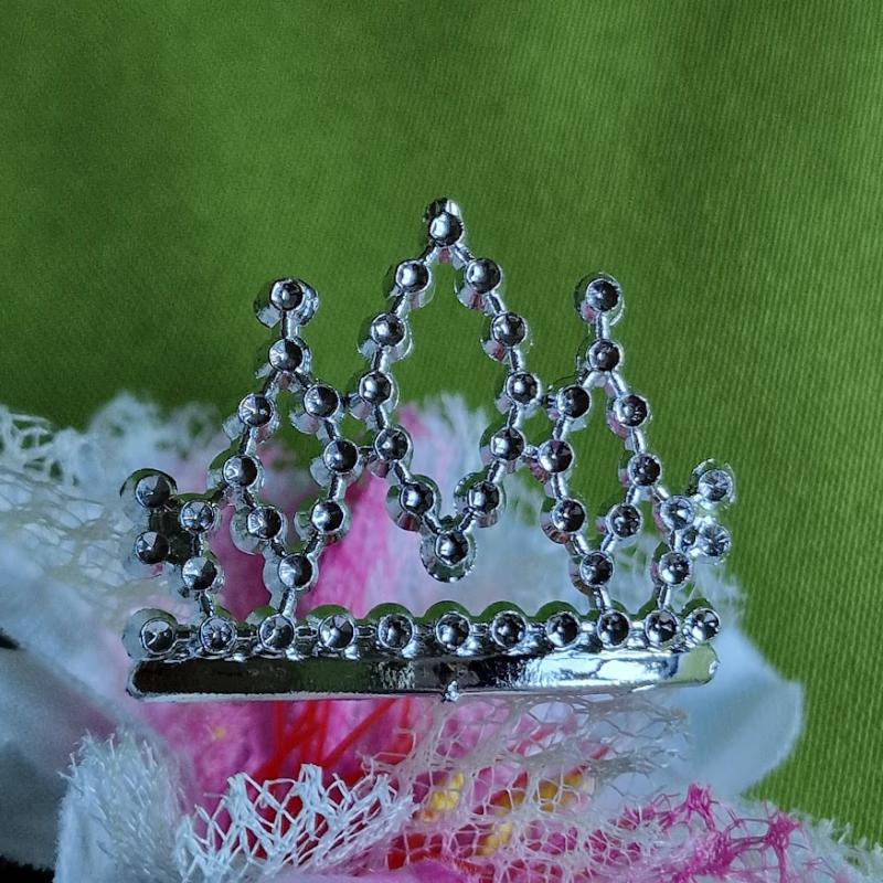 ESKÜVŐ HAD200 - MINI hajfésűs KORONA, tiara, hajdísz