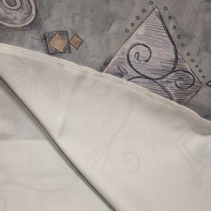 ANY35 - Transfertex Desing nyomtatott absztrakt (virágos, geometrikus) mintás szövet