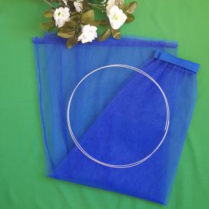 ESKÜVŐ ASZ01D - 1 körös rugalmas kék menyasszonyi alsószoknya, abroncs, lépéskönnyítő