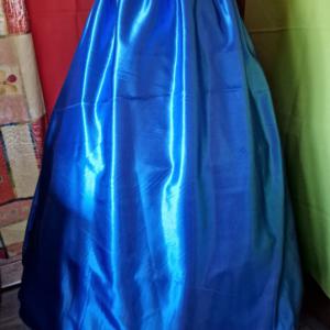 ESKÜVŐ ASZ21 - Fehér szatén menyasszonyi alsószoknya, fedőréteg