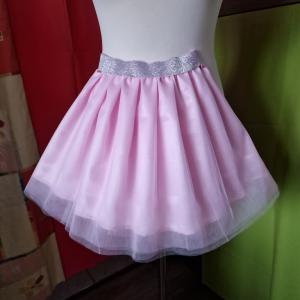 ESKÜVŐ ASZ47 - 30cm hosszú pörgős tüll szoknya gyerekeknek
