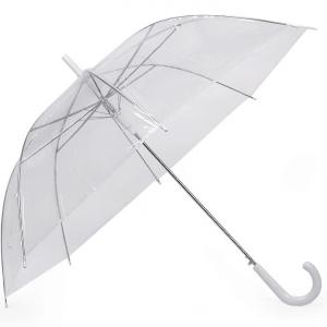 ESKÜVŐ ELE11 - Áttetsző menyasszonyi automata esernyő