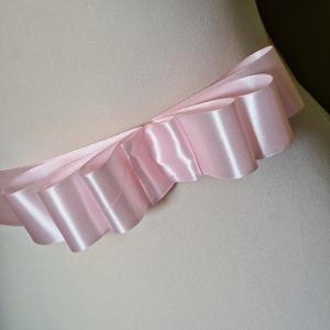 ESKÜVŐ MÖV36 - Szatén szalagból készült menyasszonyi öv - több színben