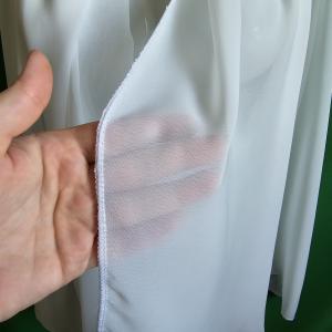 ESKÜVŐ SÁL28- Menyasszonyi muszlin stóla, sál - ekrü