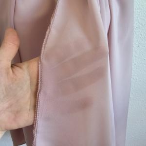 ESKÜVŐ SÁL29- Menyasszonyi muszlin stóla, sál - púderrózsaszín