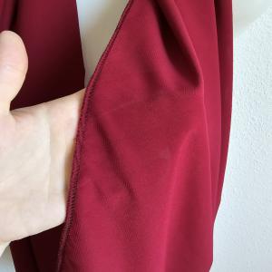 ESKÜVŐ SÁL44 - Menyasszonyi muszlin stóla, sál - bordó