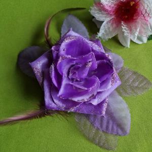 HAD221 - 4db rózsás hajpánt, kitűző, nyakdísz 2. osztályú