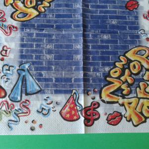 SZV14 Dekoupage - Nonstop party 3 rétegű szalvéta