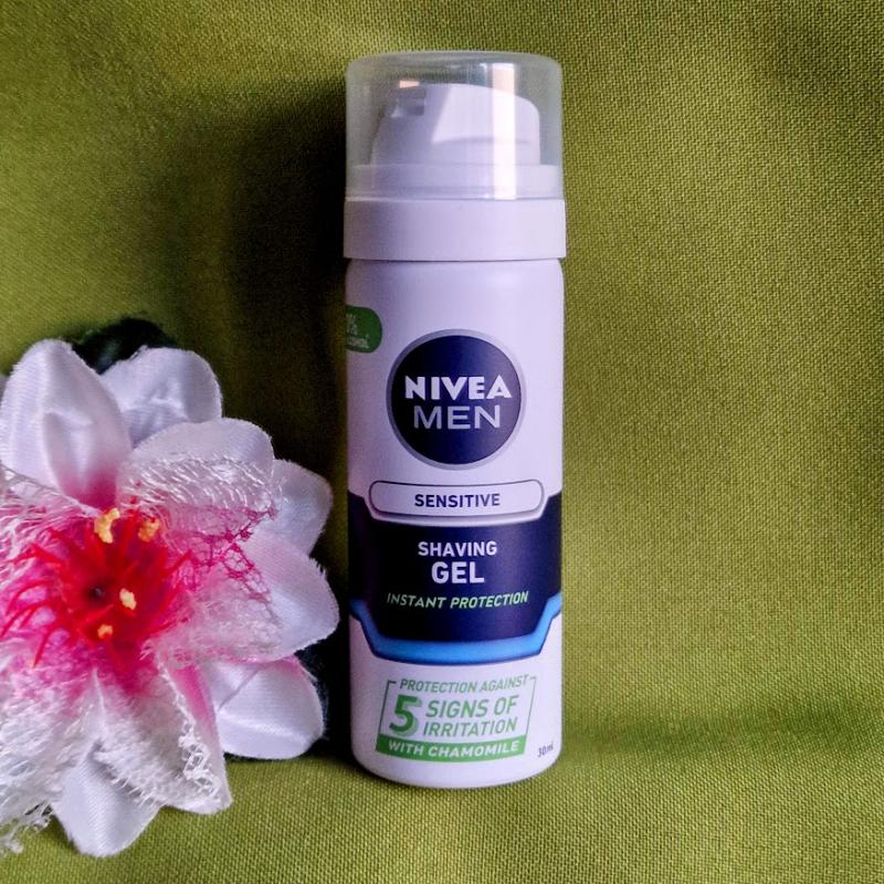 MEN01 - Nivea men sensitve shaving GÉL - instant protection 30ml