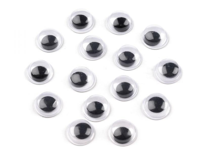 MGY04 - Öntapadós mozgó, rezgő szem 8mm