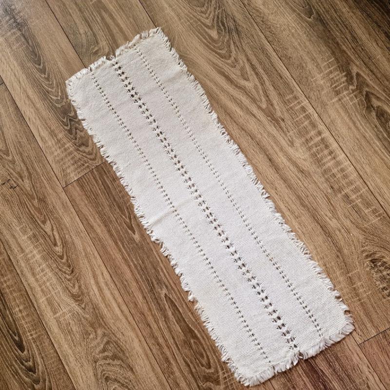 OTT47 - Handmande - Azsúrozott asztali futó, terítő 80x29cm