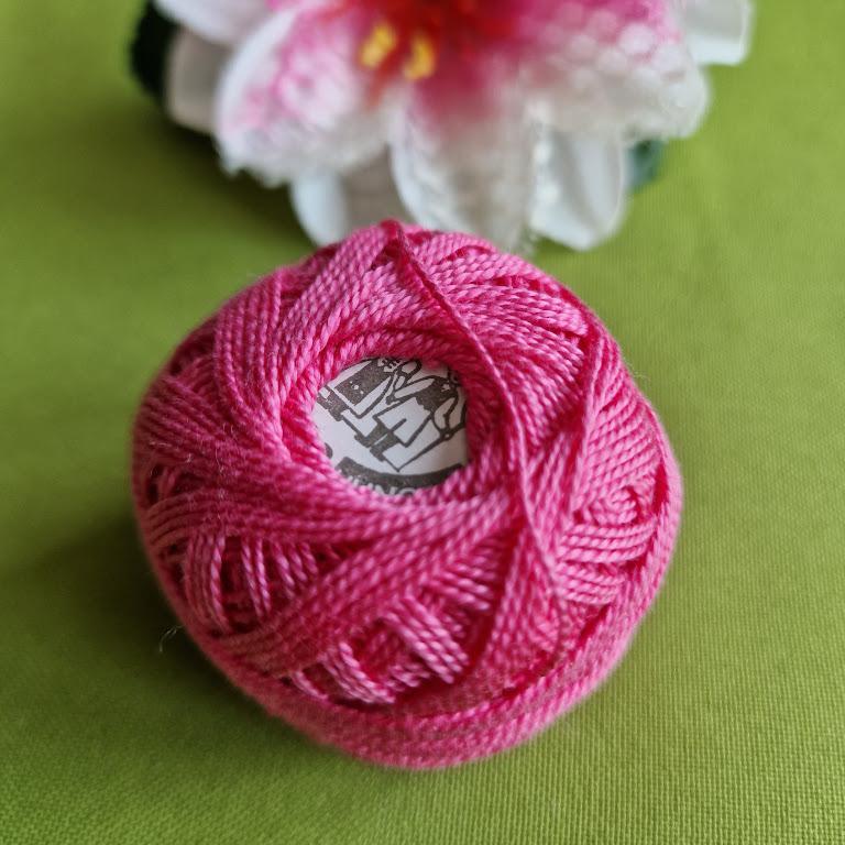 Pink UC Perlé hímzőfonal