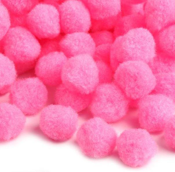 POM04 - kb. 25mm-es pompon - pink