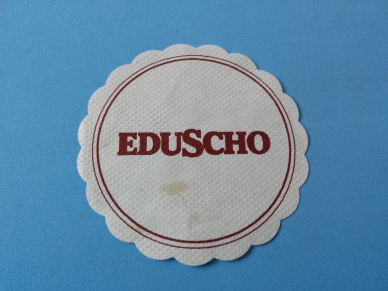 SZV194 Dekoupage - Retro: Eduscho alátét 1 rétegű szalvétaa