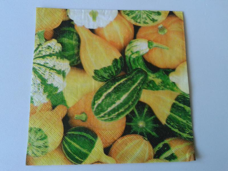 SZV24 Dekoupage - Dísztökök 3 rétegű szalvéta