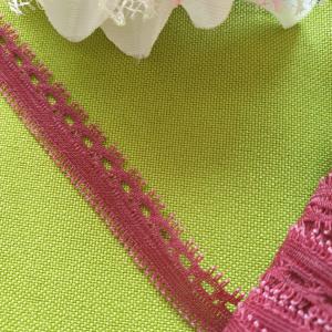 10SCS14 - 10mm-es bordó csipke szalag