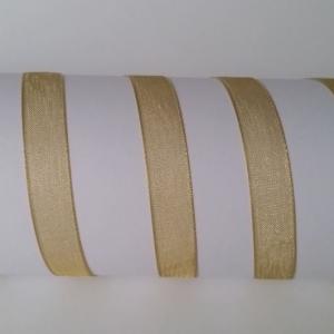 10SZO34 - 10mm-es organza szalag – óarany 34.