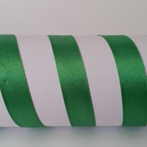 13SZS46 - 13mm-es szatén szalag – fűzöld 46.