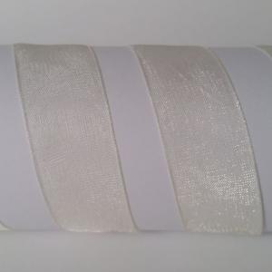 20SZO03 - 20mm-es organza szalag – krém 3.