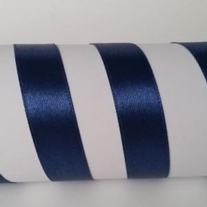20SZS43 - 20mm-es szatén szalag - sötétkék 43.