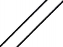 2SZG03 - 2mm-es gömbölyű fekete gumi