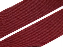 30SZG28 - 30mm-es bordó színű szövött gumiszalag