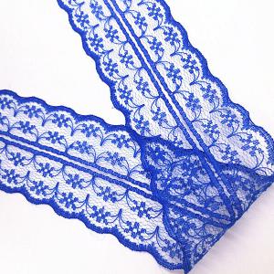 45SCS54 - 45mm-es Királykék színű csipke szalag