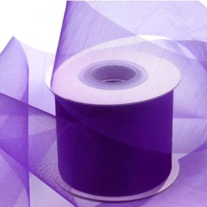 50SZO23 - 50mm-es organza szalag – orchidealila 23.