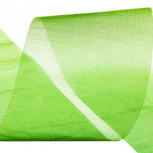 50SZO40 - 50mm-es organza szalag – zöld 40.