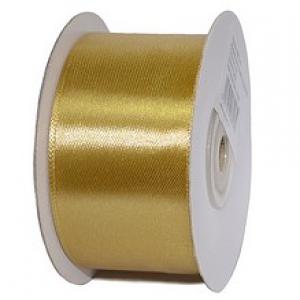 50SZS74 - 50mm-es szatén szalag – matt arany 74.
