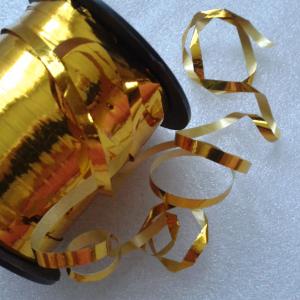 5mm-es behúzható szalag - arany metál