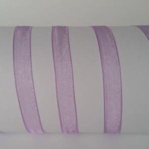 6SZO21 - 6mm-es organza szalag - középlila 21.