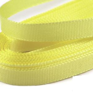 9mm-es taft szalag - citromsárga