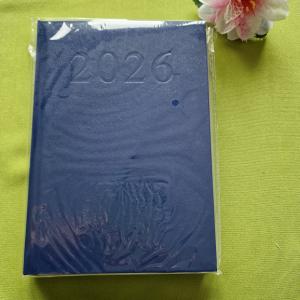 A5-ös méretű, 2026-ös határidőnapló téphető sarokkal, naptár, tervező