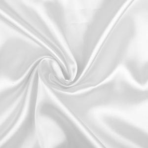 ANY07 - szatén anyag - hófehér