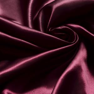 ANY19 - szatén anyag - lilásbordó