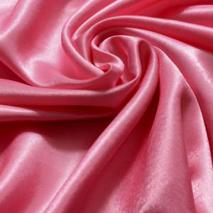 ANY24 - Crepp szatén anyag (szatén zsorzsett) - pink/ sötétrózsaszín