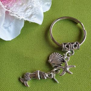 ÉKT06 - Sellős kulcstartó kagylóval, csillaggal