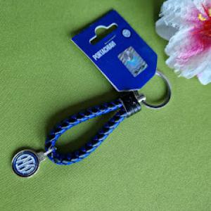 ÉKT12 - FC INTERNACZIONALE MILANO fonott bőr kucstartó