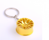 ÉKT15 - Arany színű acél felni kulcstartó