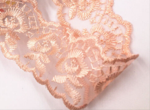 Esküvő 40SCS53 - 40mm-es Barack csipke szalag